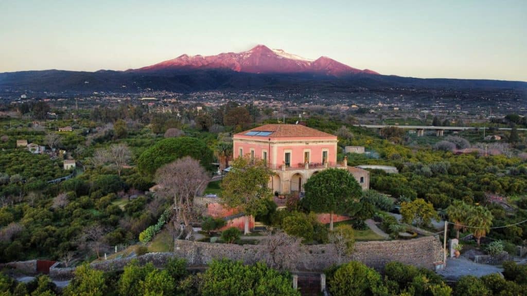 Elegant Villa Near Mount Etna Representing Luxury Accommodations In Italy Curated For Travel Advisors By A Trusted Local Partner
